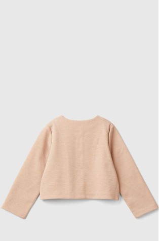 BENETTON Elegant jacket with lurex Soft Pink 2