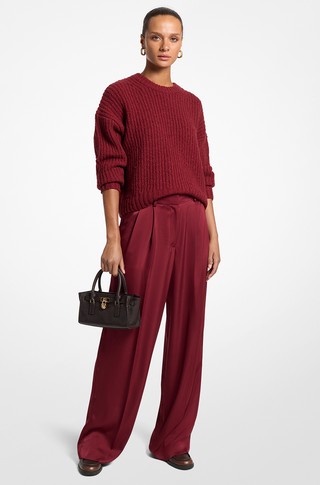 Satin Wide Leg Pants