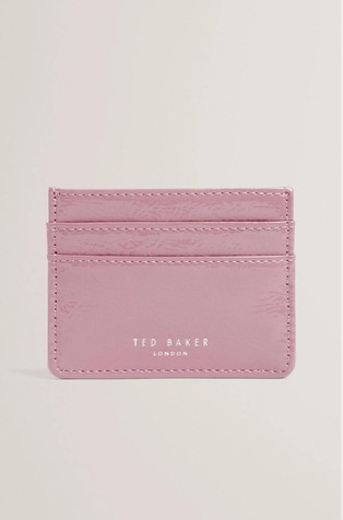 Denarnica za kartice iz lakastega umetnega usnja