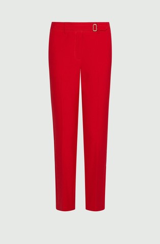 Slim fit hlače iz raztegljive tkanine