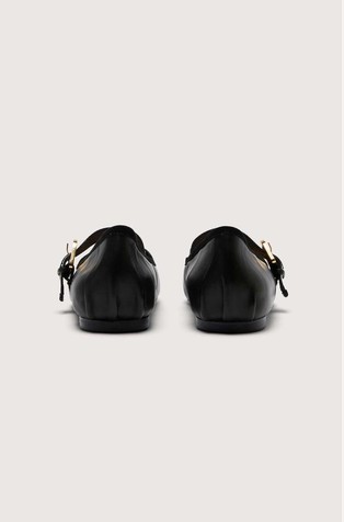 COCCINELLE Beatriz leather ballerinas Black 3