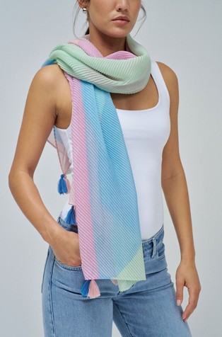 SALSA JEANS Vzorčast šal Večbarvna - Multi 5