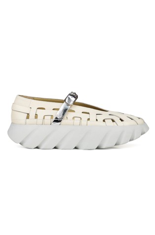 Tura Lex Intricate Leather Ballet Flats
