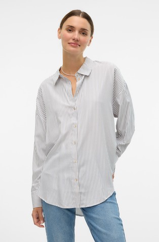 VMNORA oversize fit striped shirt