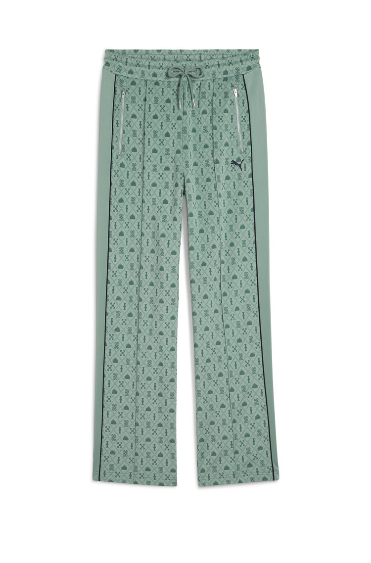 PUMA Road To Unity Printed Straight T7 Track Pants Green 
