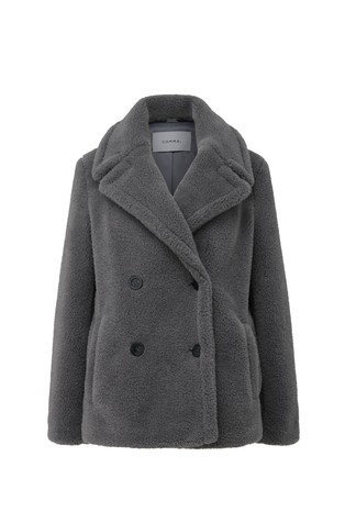 Jakna iz kodraste tkanine