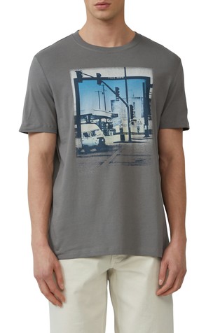 Cotton T-shirt with photo print