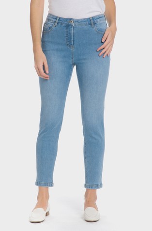 Kapri denim hlače