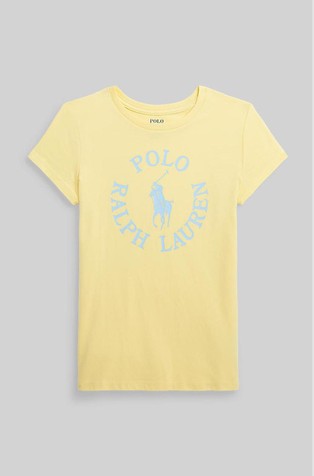 Big Pony logo majica iz bombažnega jerseya