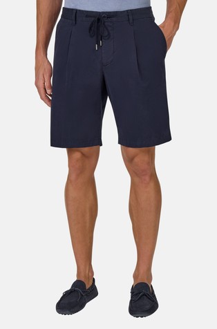Stretch Cotton Bermuda Shorts