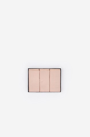 WOMEN'SECRET Paket 3 klasičnih spodnjih hlačk iz mikrofibre Bež - Beige 4