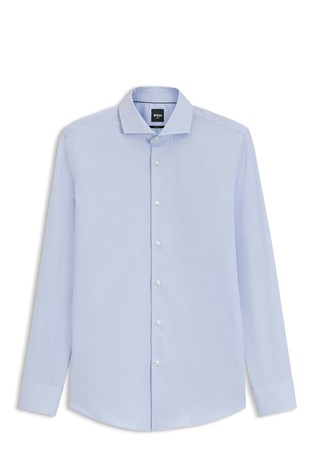 BOSS ONE slim-fit shirt in Oxford cotton