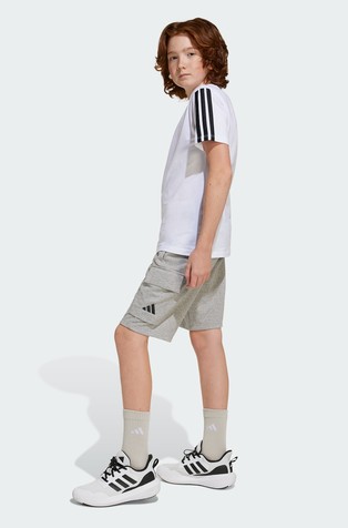 ADIDAS Essentials cargo kratke hlače Siva - Medium Grey Heather / Black 3