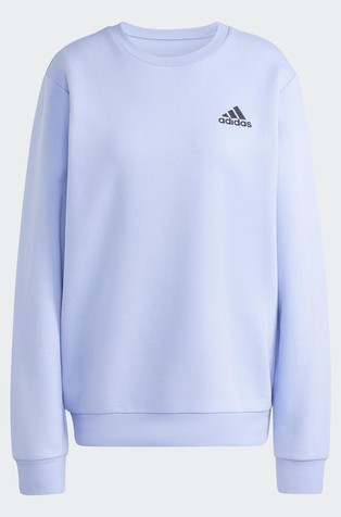 ADIDAS Feelcosy Essentials pulover s flisirano notranjostjo Škrlatna - Purple 6