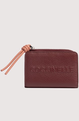 Myrtha Maxi Logo Leather Wallet