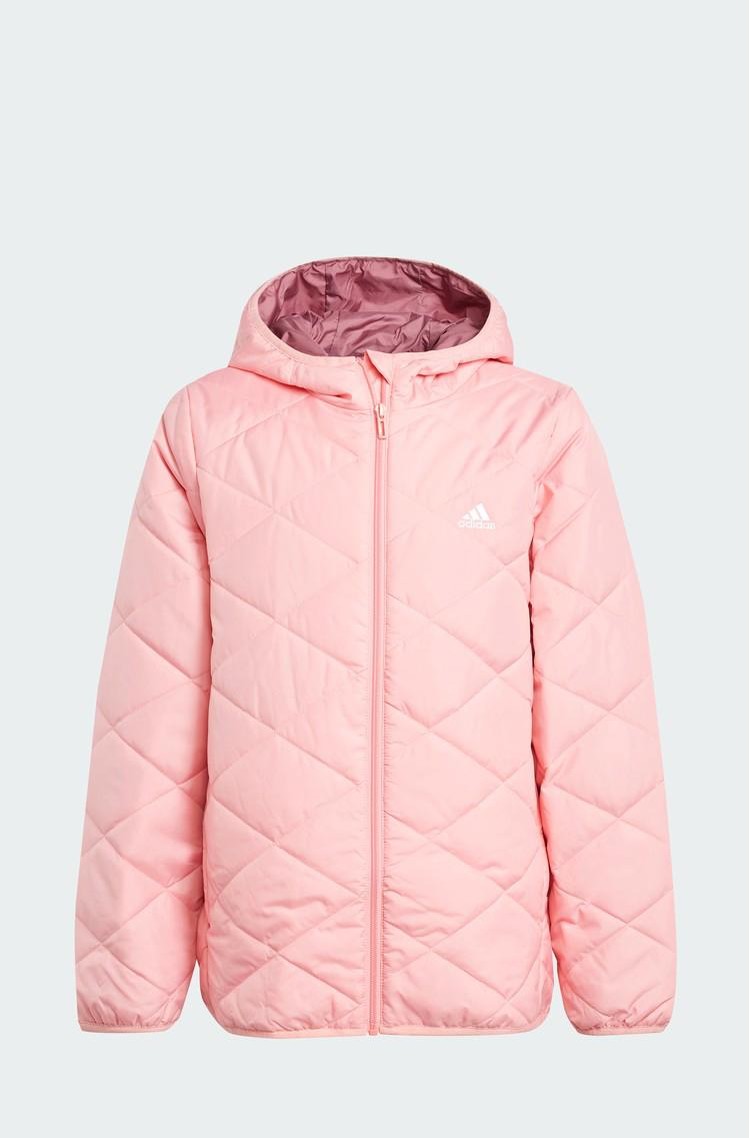 ADIDAS Prehodna prešita bunda Roza - Semi Pink Spark 