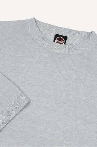 COLMAR Pletena majica s kratkimi rokavi iz lana in bombaža Siva - Gray 3