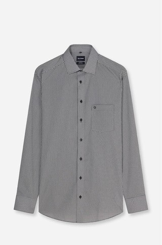 Luxor modern fit vzorčasta bombažna srajca