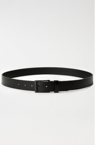 Leather belt