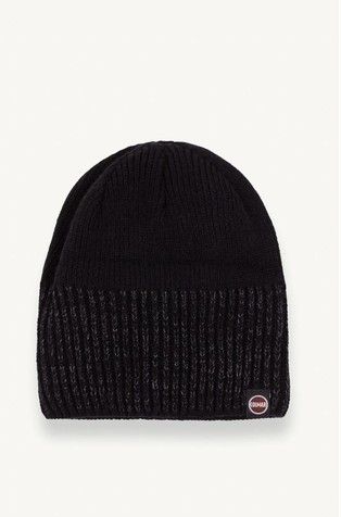 Beanie with lurex thread