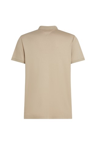 TOMMY HILFIGER Regular fit polo majica iz interlock tkanine Bež - Beige 6