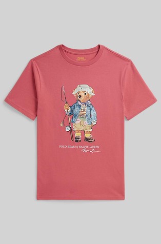 Polo Bear majica s kratkimi rokavi iz bombažnega jerseya