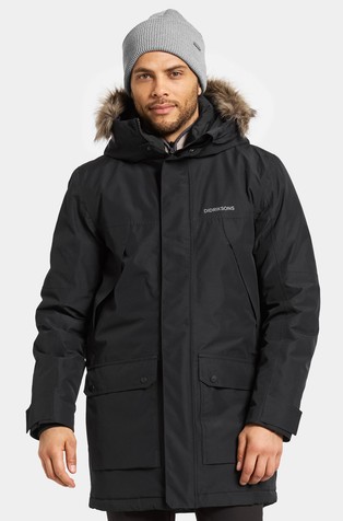 Rick vodoodporna podložena parka s kapuco