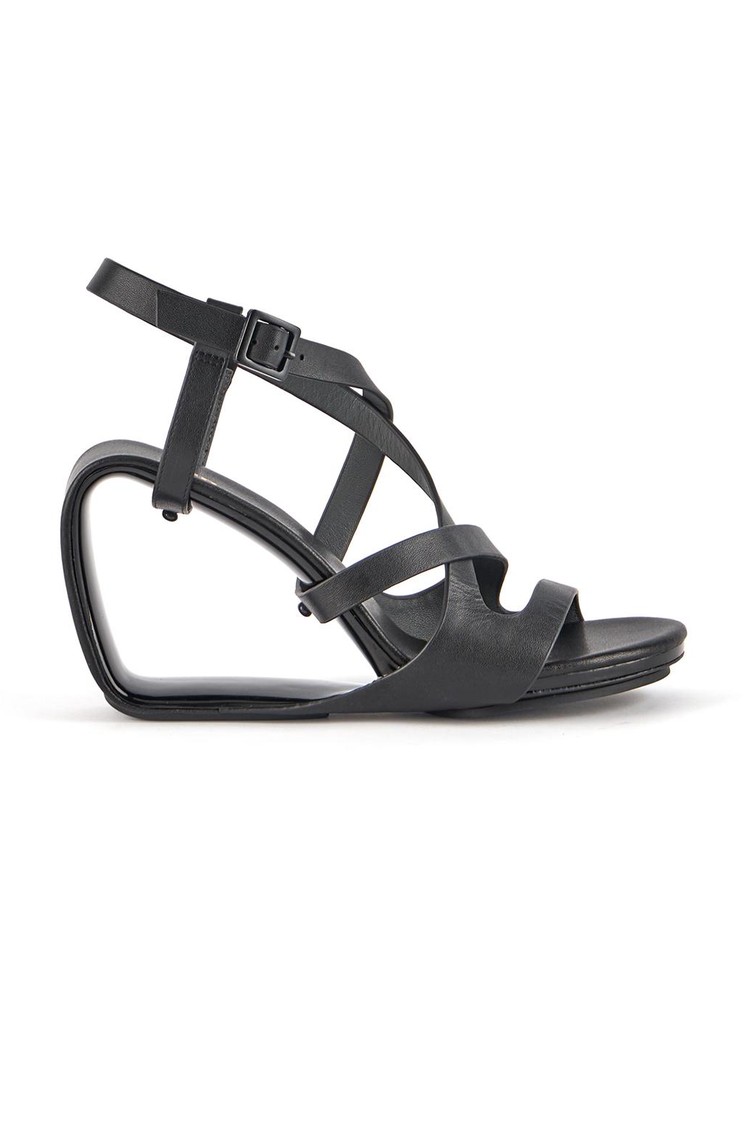 UNITED NUDE Mobius Sia Hi sandali Črna - Black 