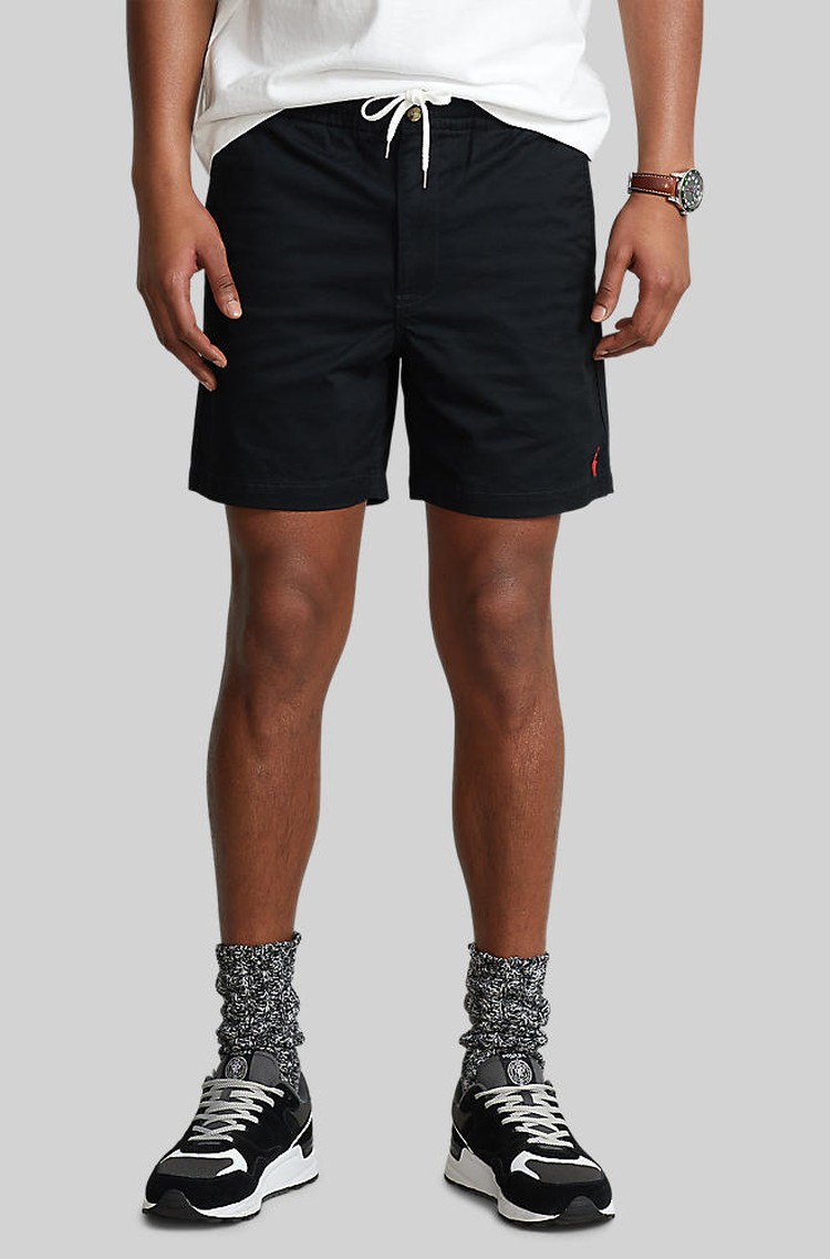 RALPH LAUREN Polo Prepster kratke hlače Črna - Black 