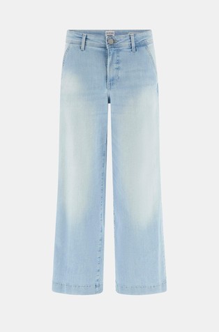 Zoya cropped jeans hlače s širokimi hlačnicami