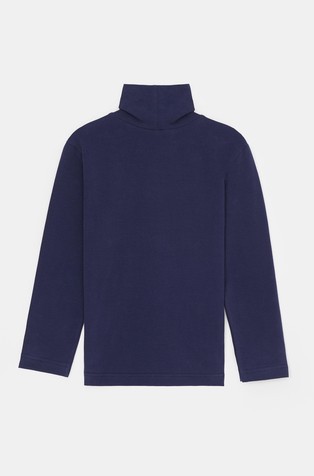 BENETTON Elastičen bombažen puli Modra - Blue 2