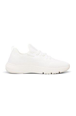 Knitted sneakers made from recycled polyester