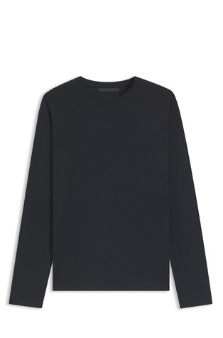 Beckham x Boss majica z dolgimi rokavi iz merceriziranega bombaža