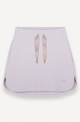Sweatshirt-fabric skirt in modal-blend
