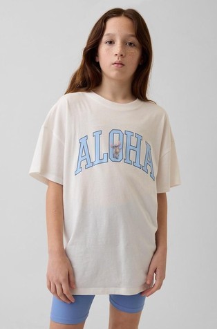 Gap × Disney oversized majica s kratkimi rokavi za deklice