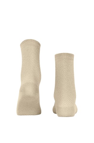 FALKE Elegant Women Socks With Shimmering Effect Beige 2