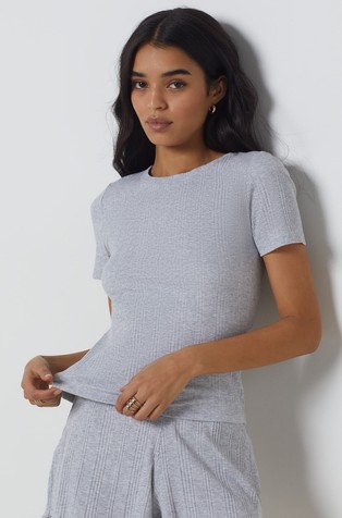 Coly ribbed Pajama T-Shirt