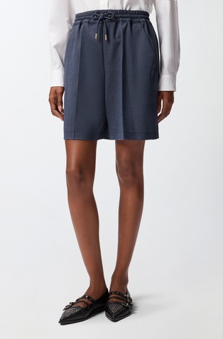 Kratke hlače iz volnene mešanice