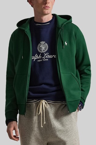 Double-Knit Full-Zip Hoodie