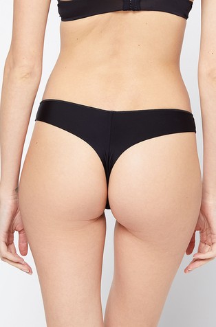 ETAM Pure Calque čipkaste tangice Črna - Black 2