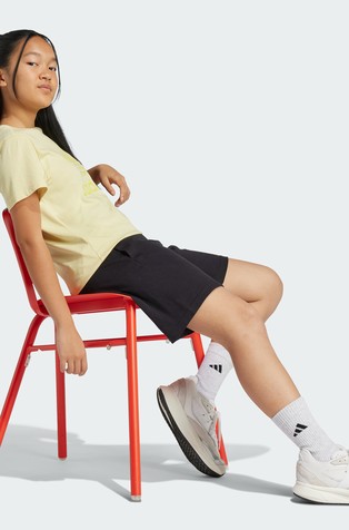 ADIDAS Essentials unisex kratke hlače Črna - Black / White 5
