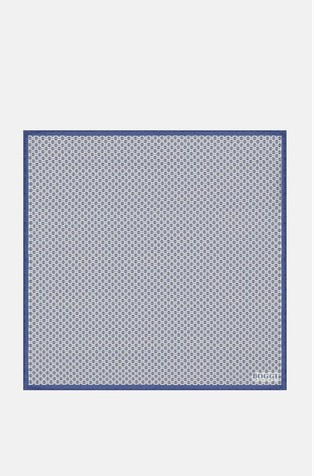 Micro Patterned Silk Pocket Square