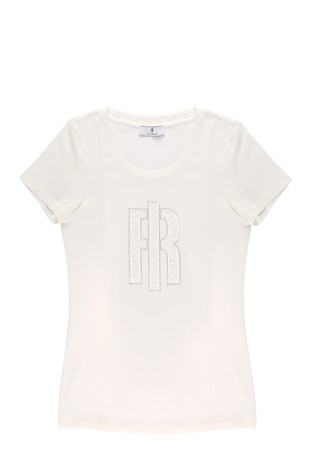 Regular fit logo majica s kratkimi rokavi