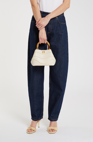MARELLA Small shopping tote Ivory 5