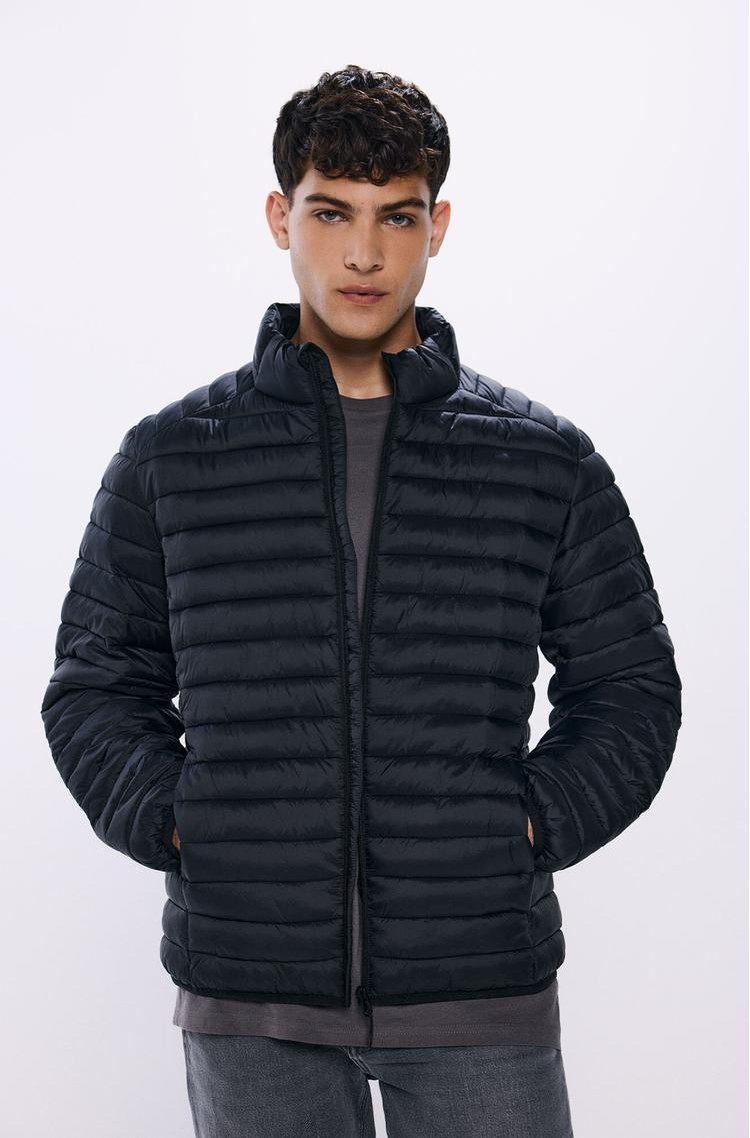 SPRINGFIELD Water-repellent puffer jacket Black 