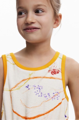 DESIGUAL Short jumpsuit with colorful motifs Multi 3