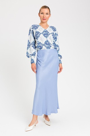 Jumper with diamond floral print