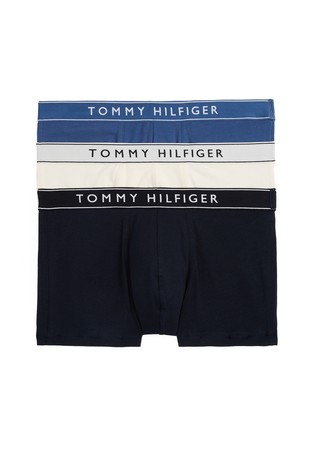 3-Pack Logo Waistband Trunks