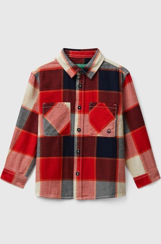 Cotton check shirt