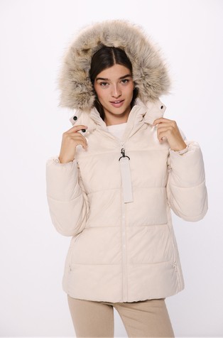 Vodoodbojna bunda s kapuco in Sorona Aura polnilom